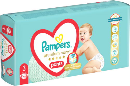 pieluszki pampers premium care