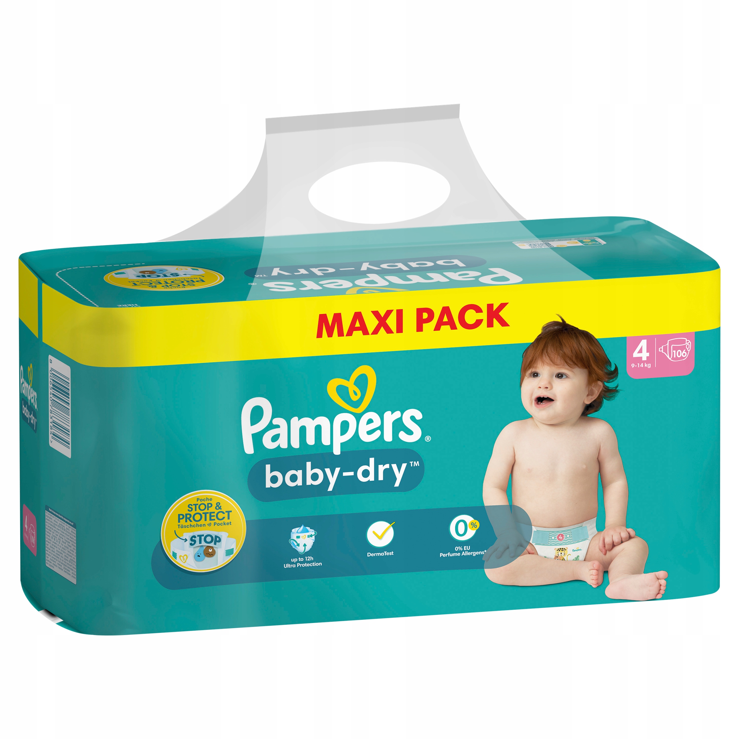 pieluszki z wycięciem na pępek pampers allegro