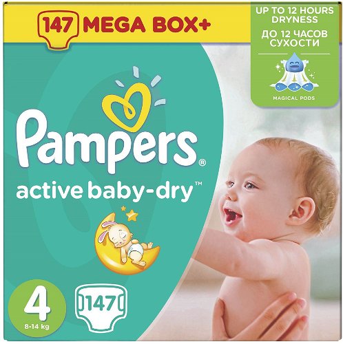 pampers 108 sztuk cena