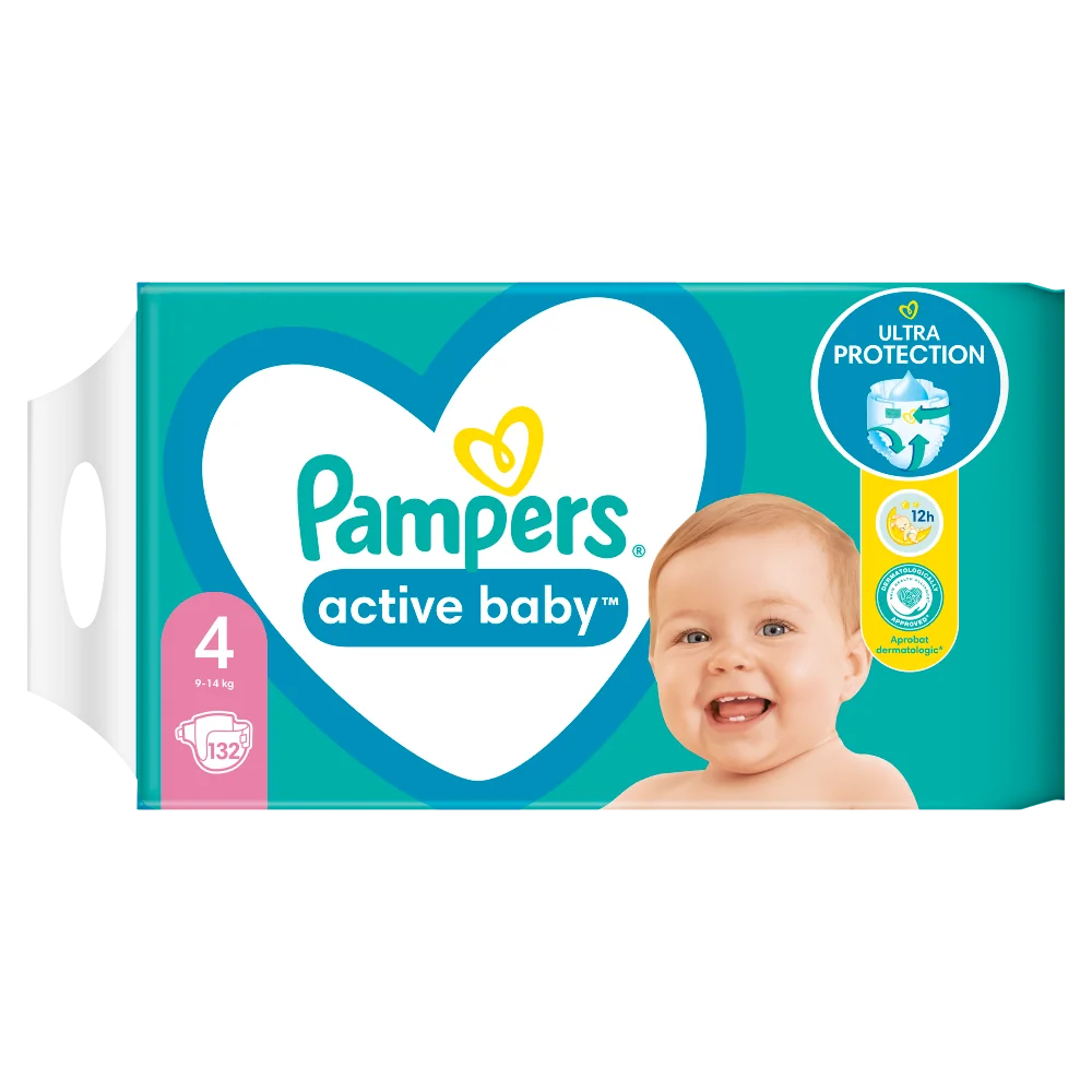 pampers premium protection active fit size 4