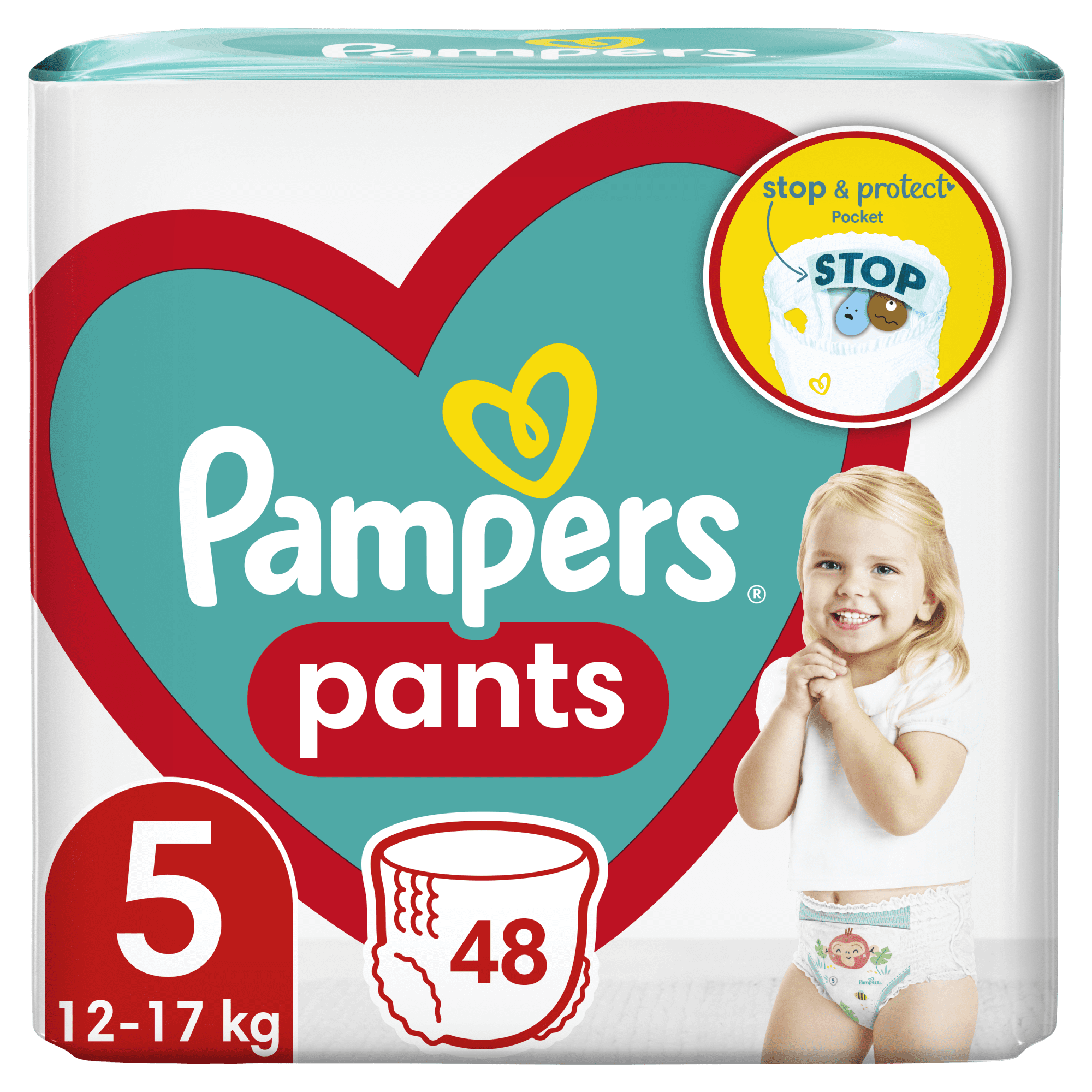 duże opakowanie pampers 5