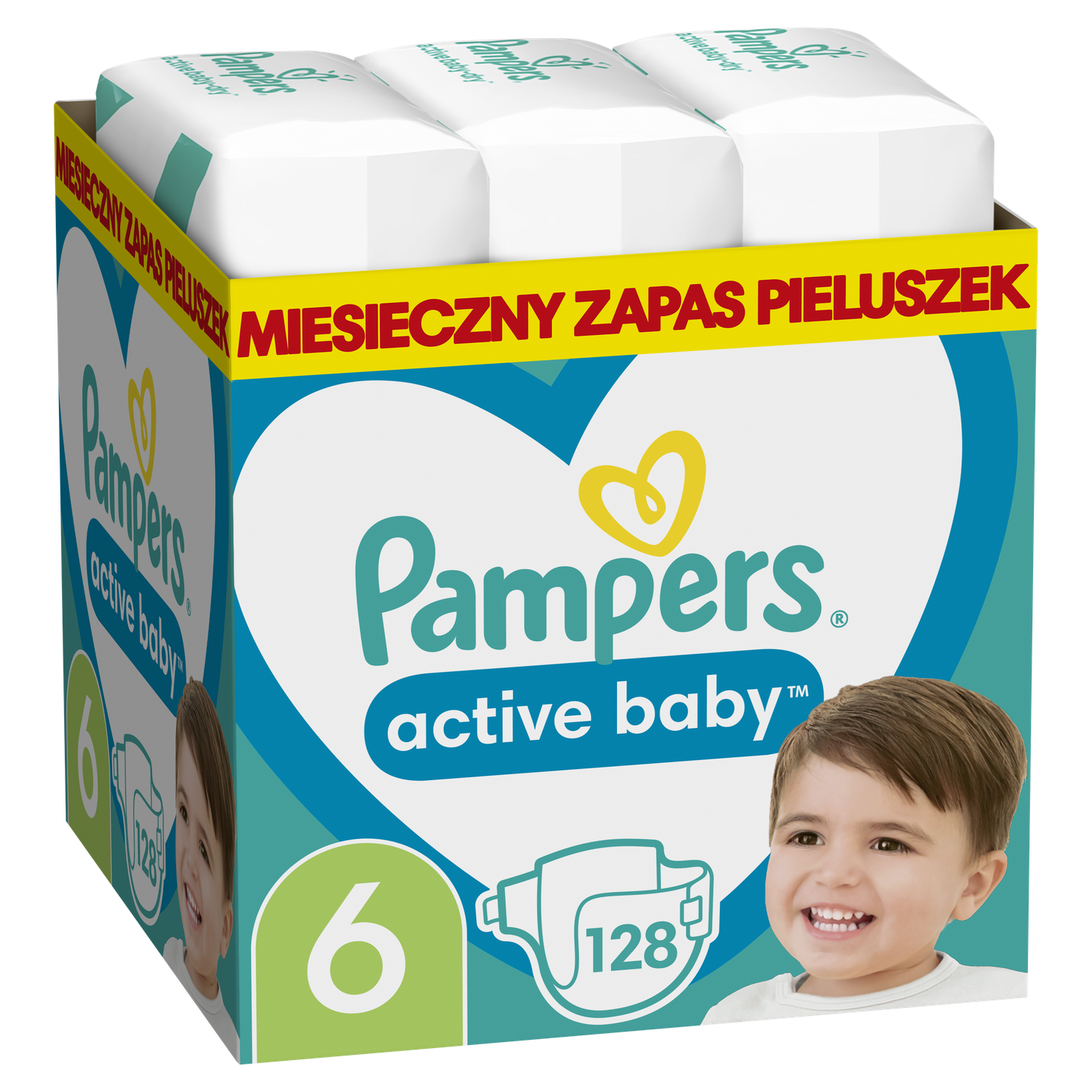 pampers natural clean 6x64