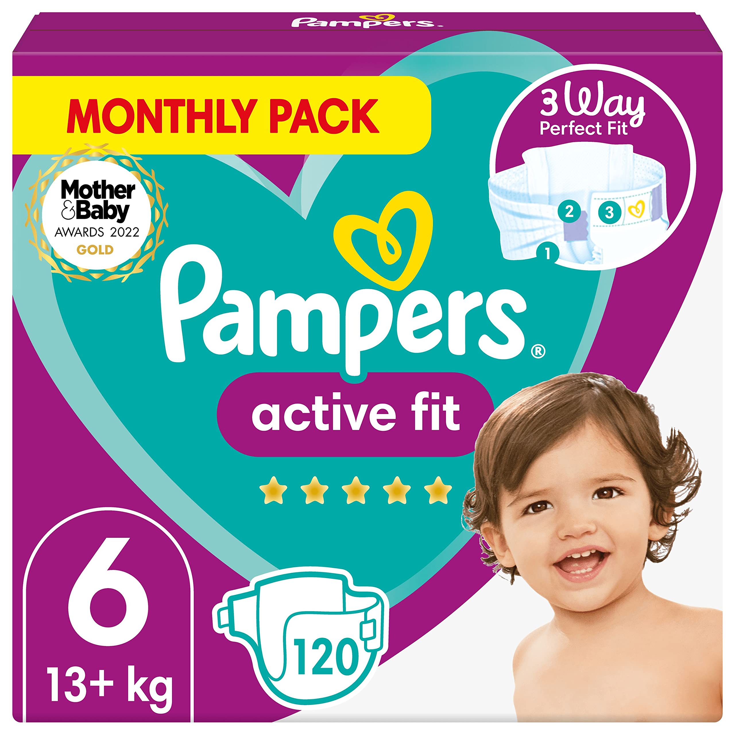 pampers active baby dry 4+ selgros