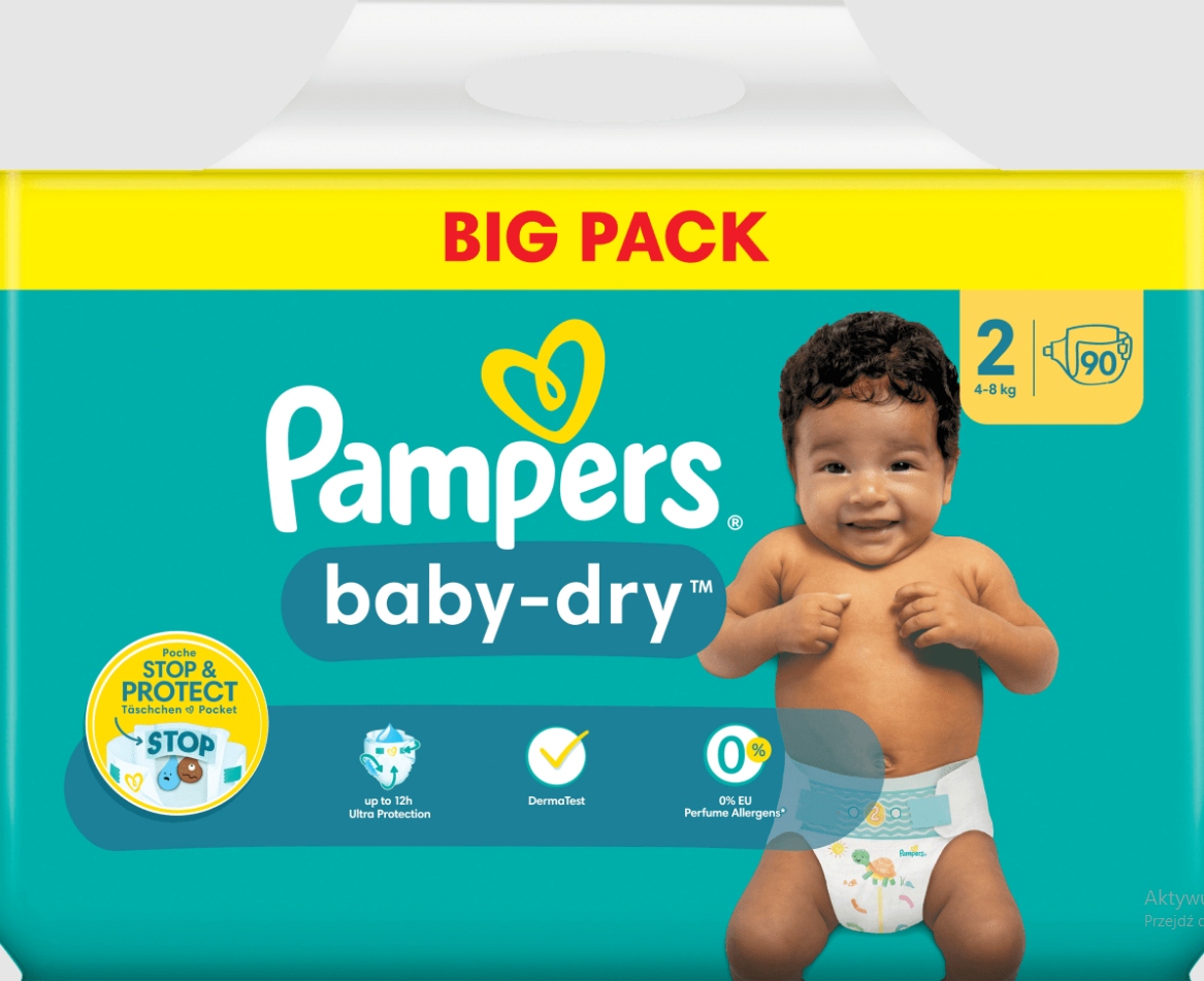 pieluchy pampers giga pack