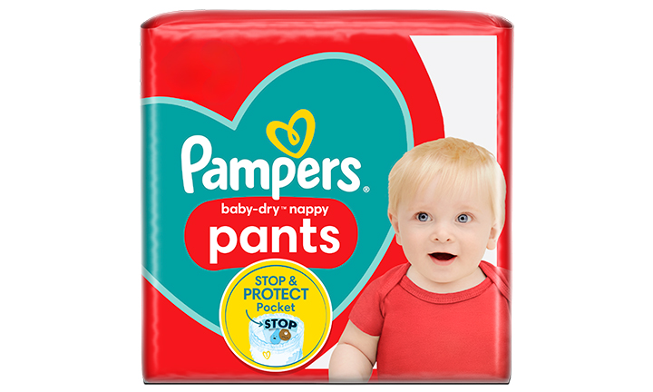 pampers poop face