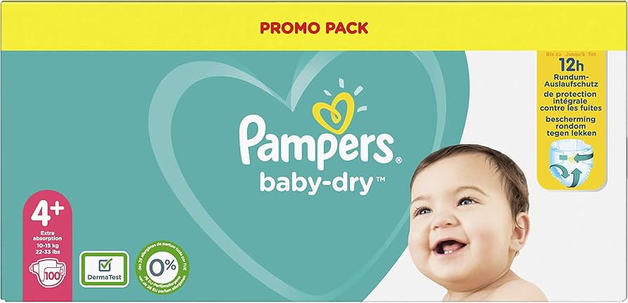 pieluchy pampers wykonanie