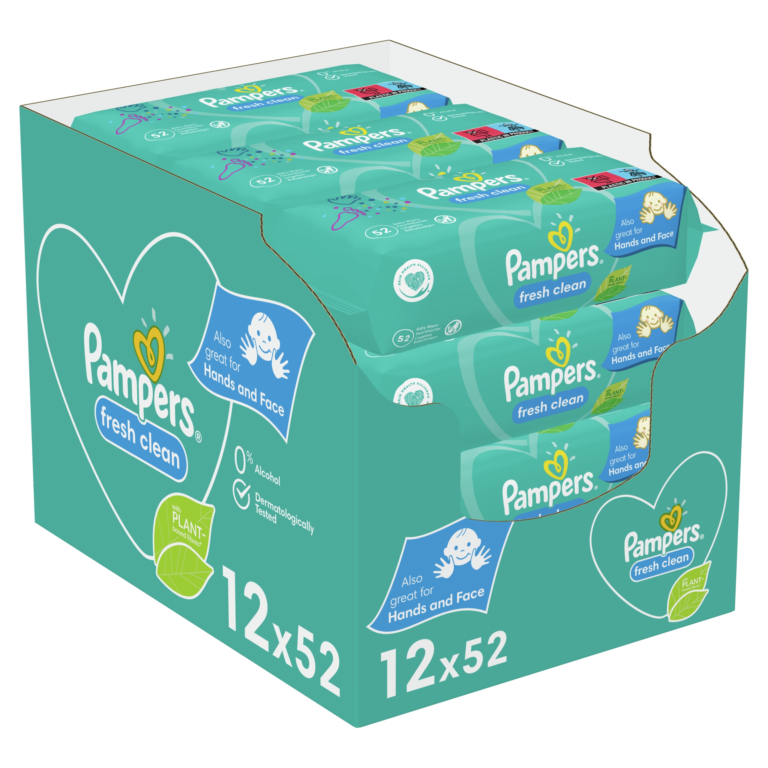 pampers pure protection 2szt