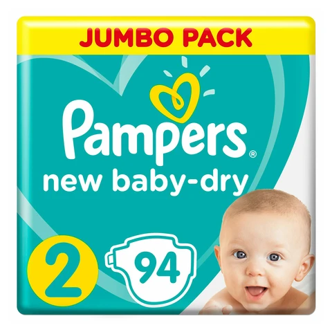 pampers old pee