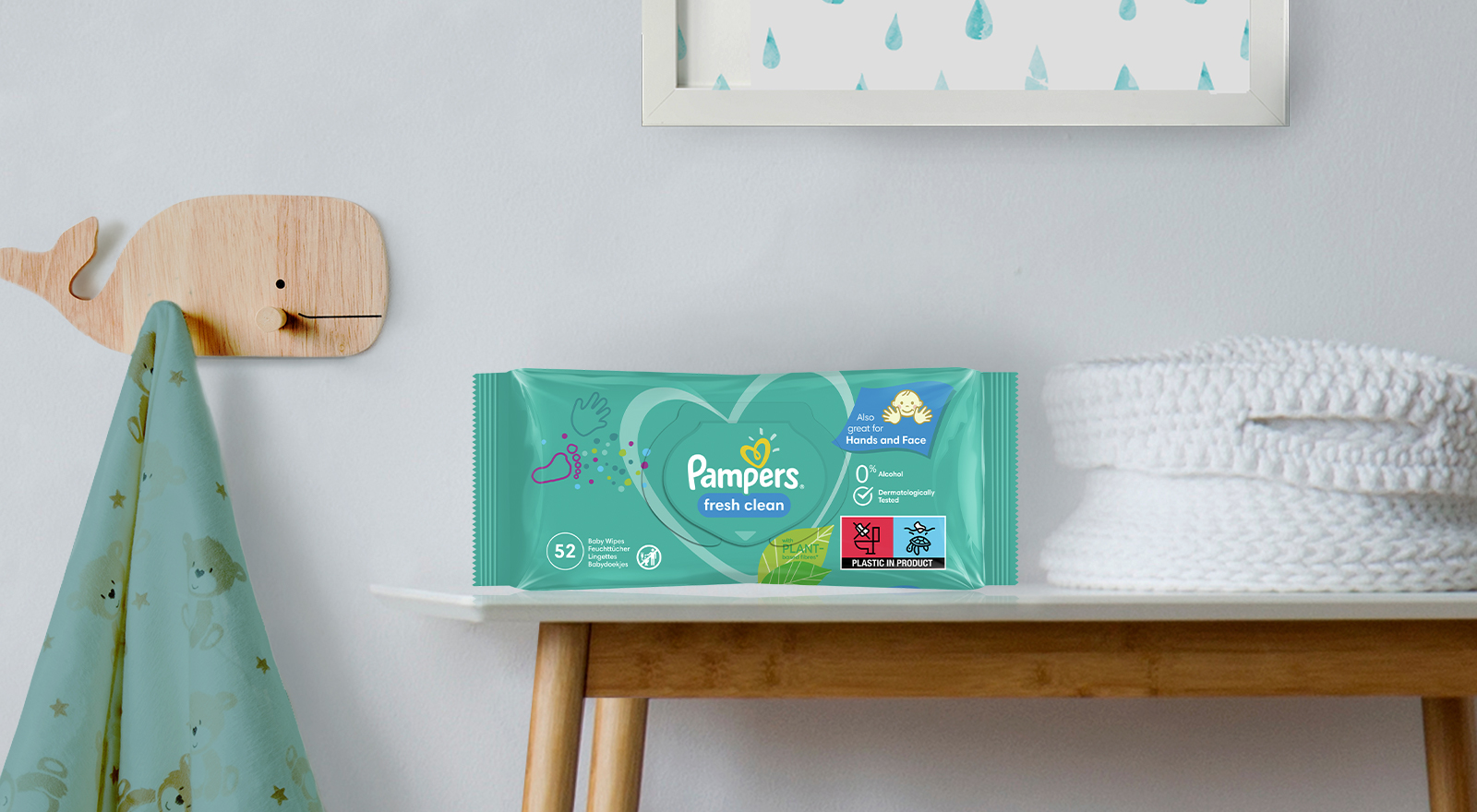 chusteczki dla niemowląt pampers aqua pure