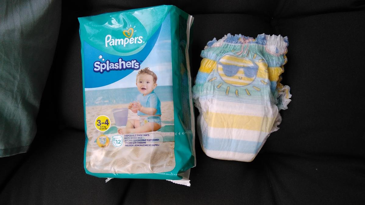 pieluchy pampers zółte