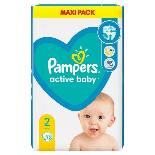 pampers protection active fit 4 warszawa