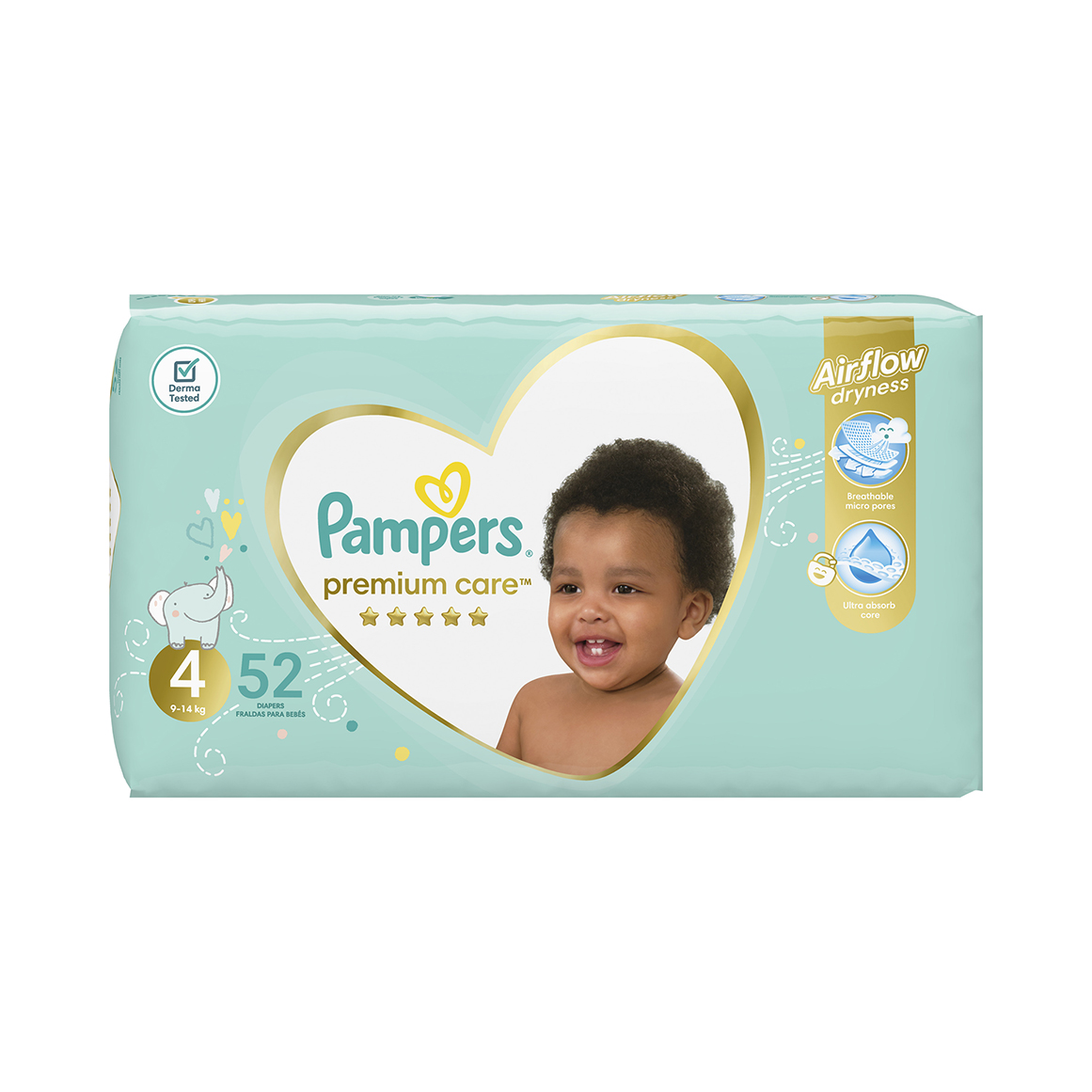 pampers premium 4 52