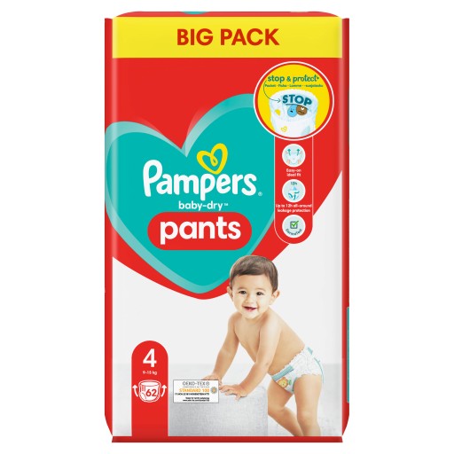 biedronka pieluchy pampers 4