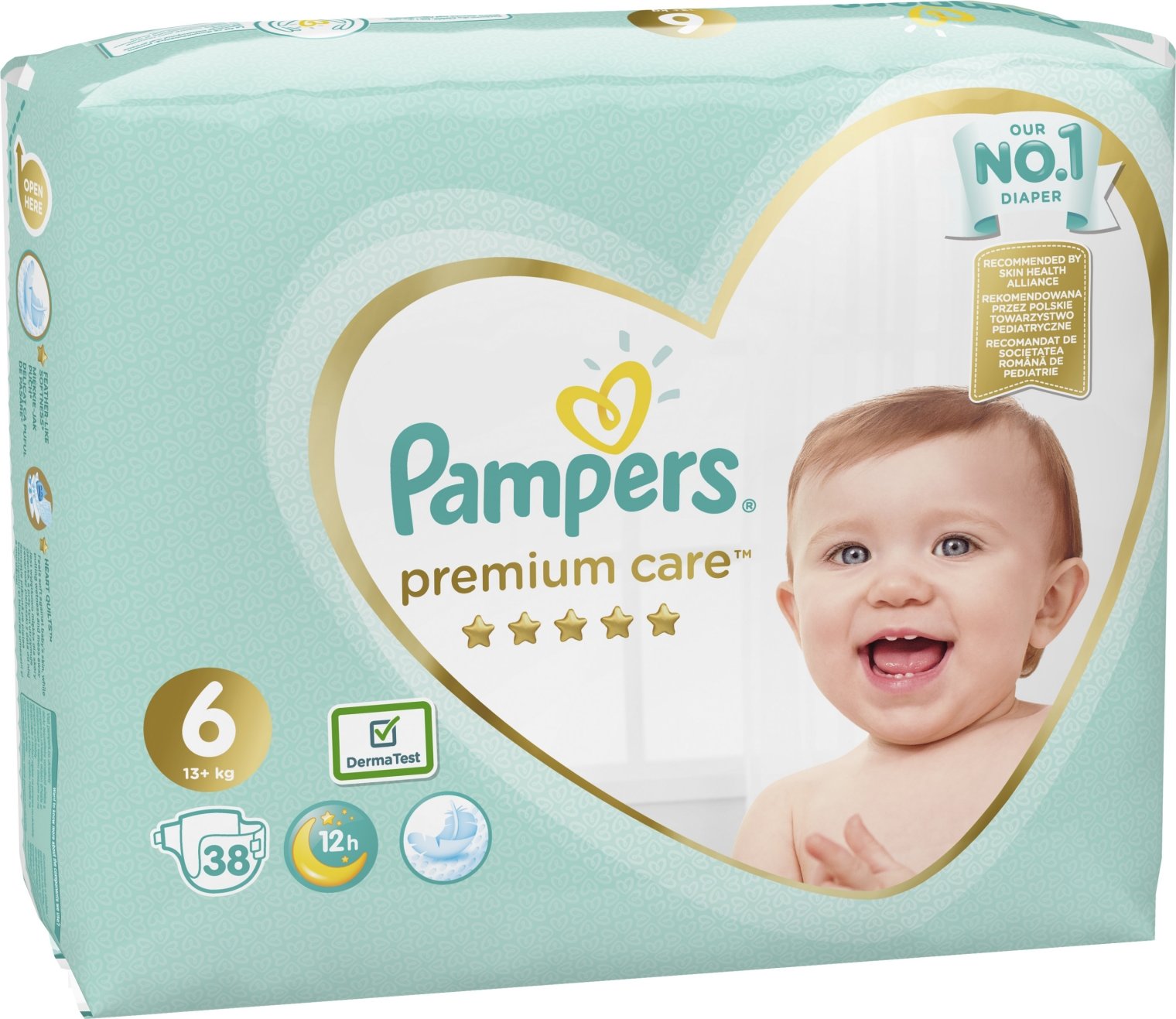 pieluchy pampers pure