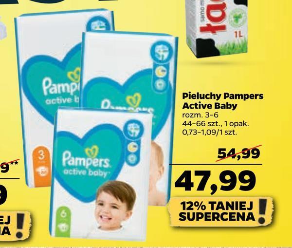 chusteczki pampers inny zapach fresh clin