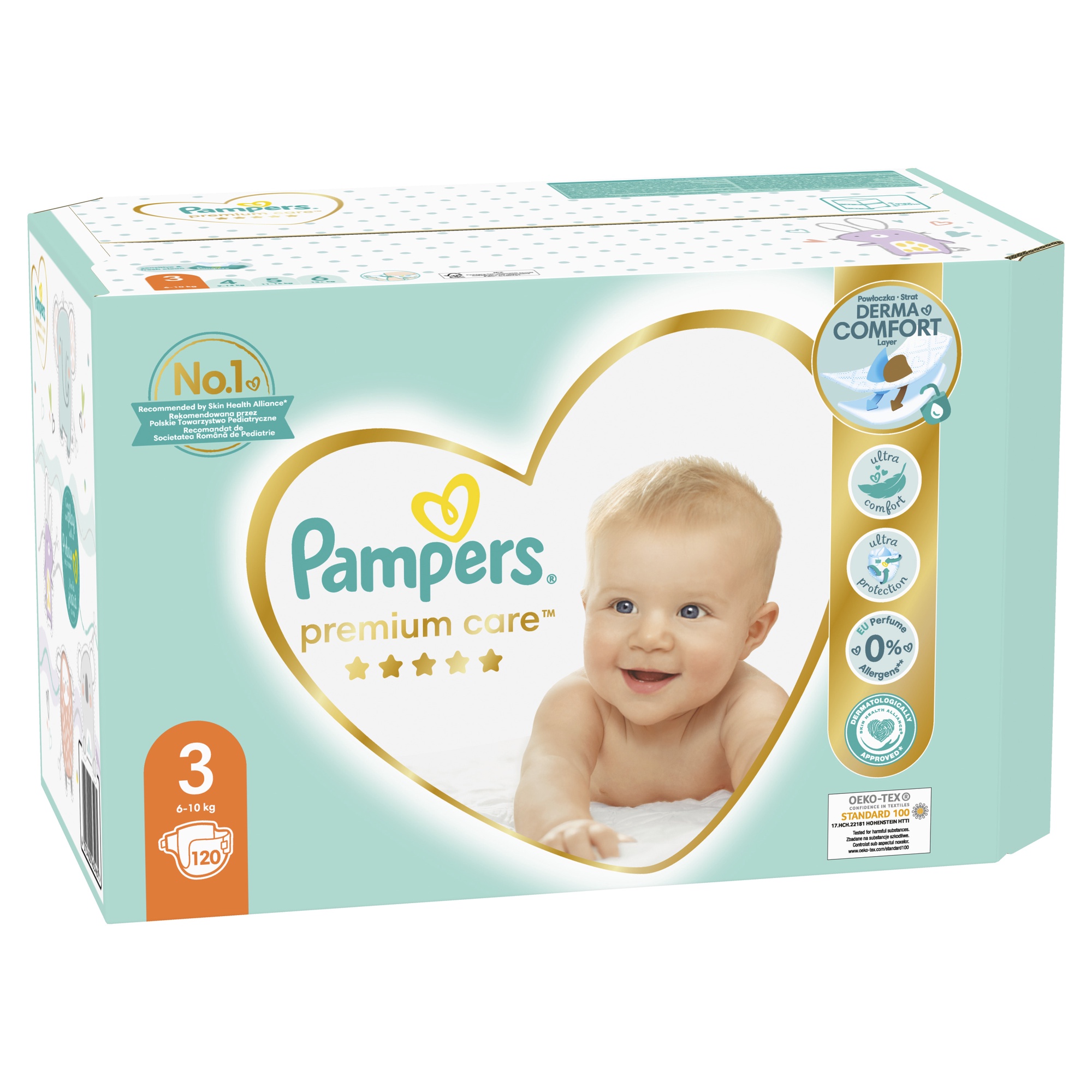 pampersy pampers 3 76szt