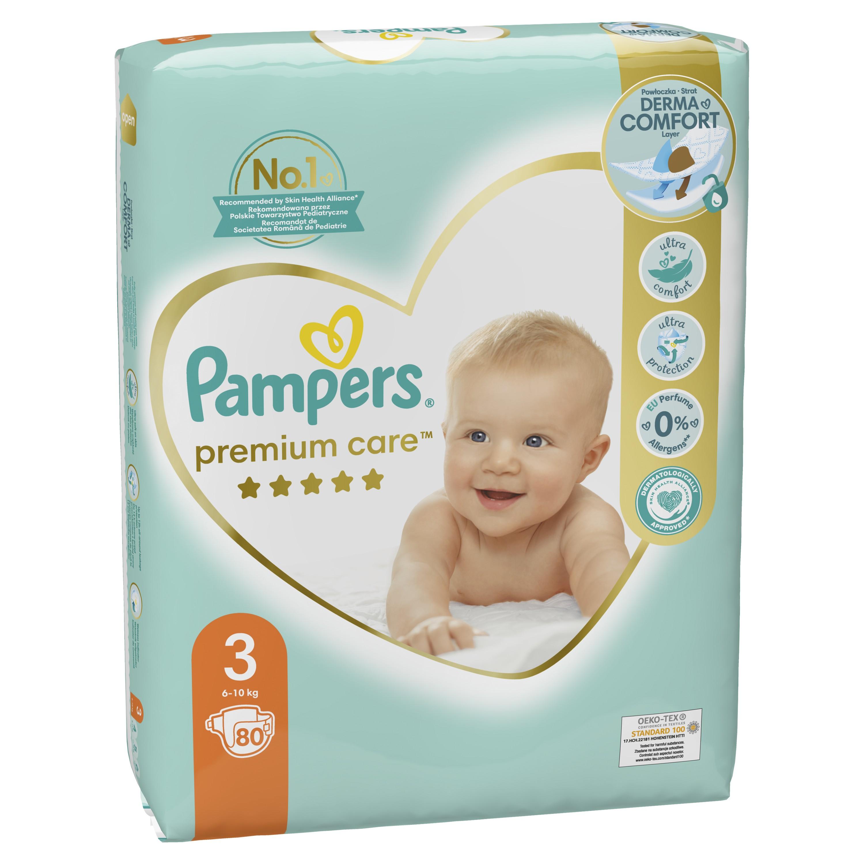 pieluchy pampers premium care 2 allegro