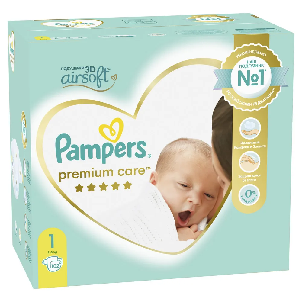 pampers premium care 2 mini 3-6 kg pieluchy