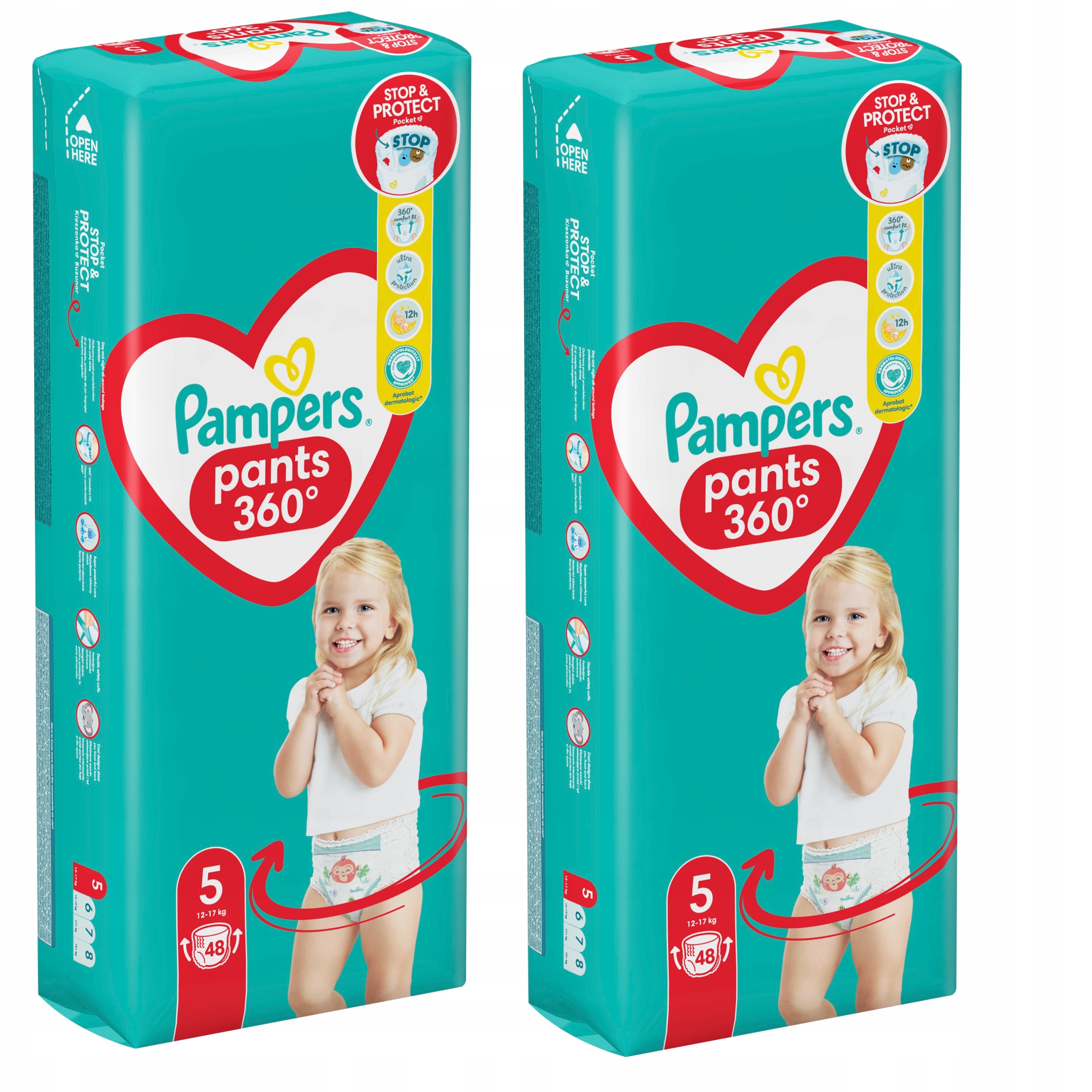 biedronka pieluchy pampers