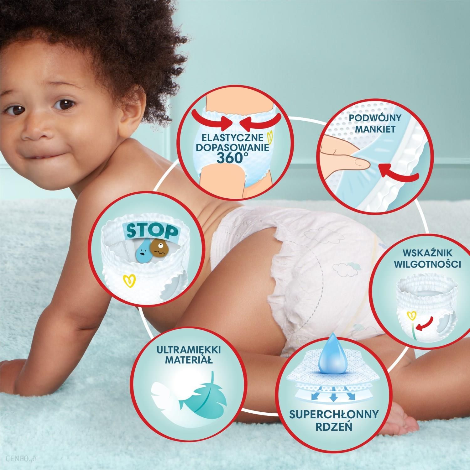 pampers 1 premium care czy new baby dry