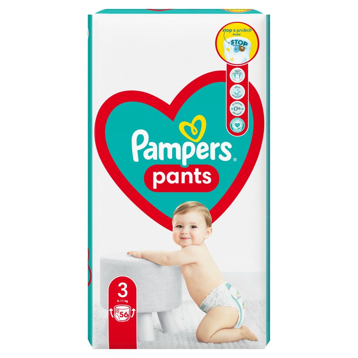 pampers sensitive fragrance free sklad