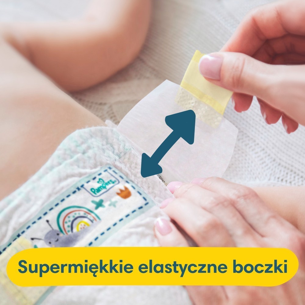 pampers new baby newborn 1 2-5kg pieluszki 43szt