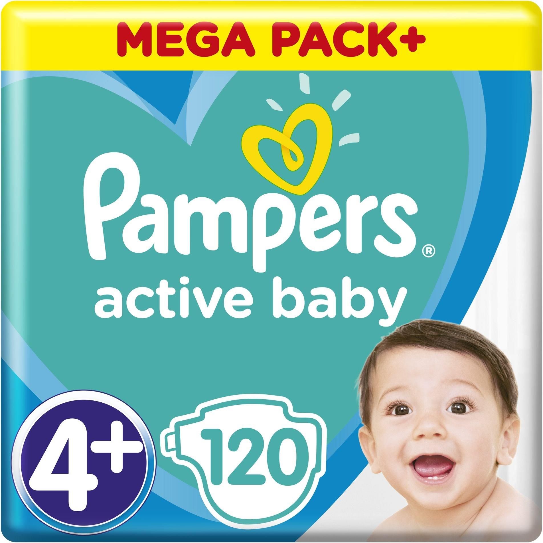 pampers 74 szt active baby 2