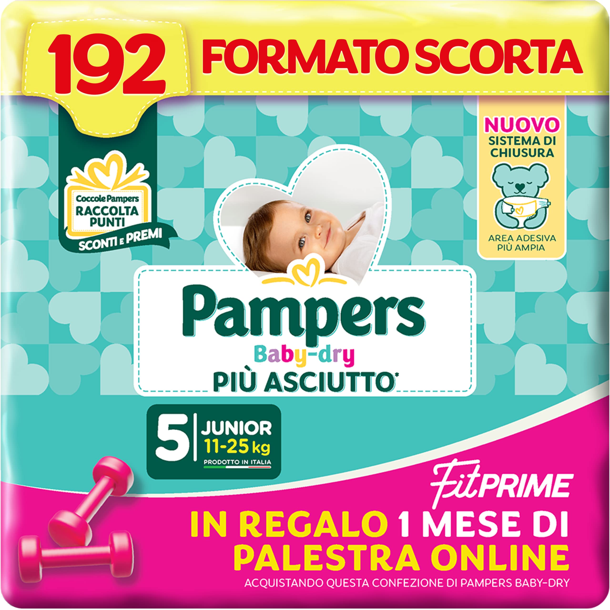 pieluchomatki pampers 5