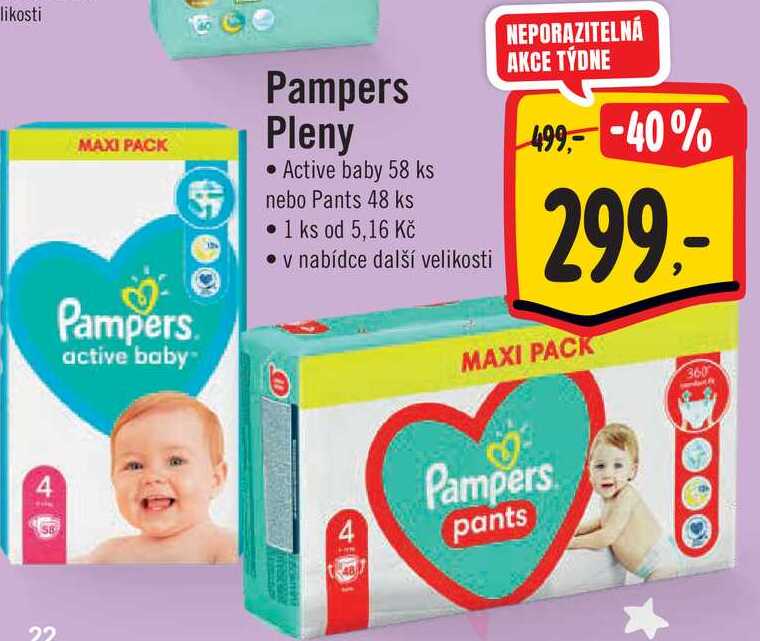 pampers apteka