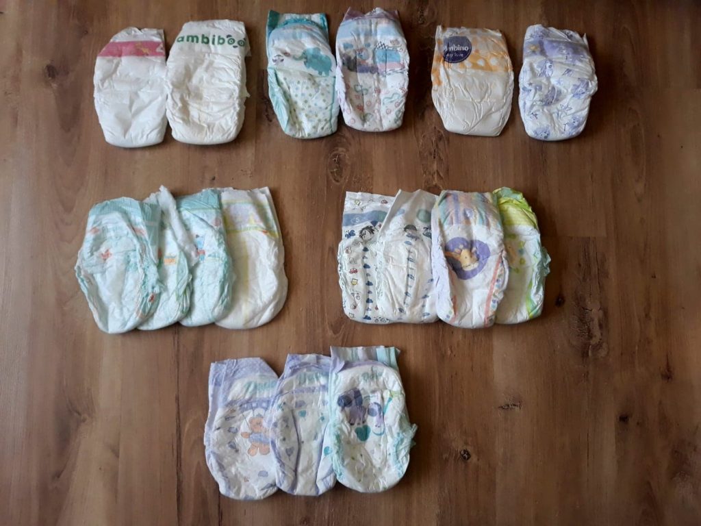 pampers diapers large