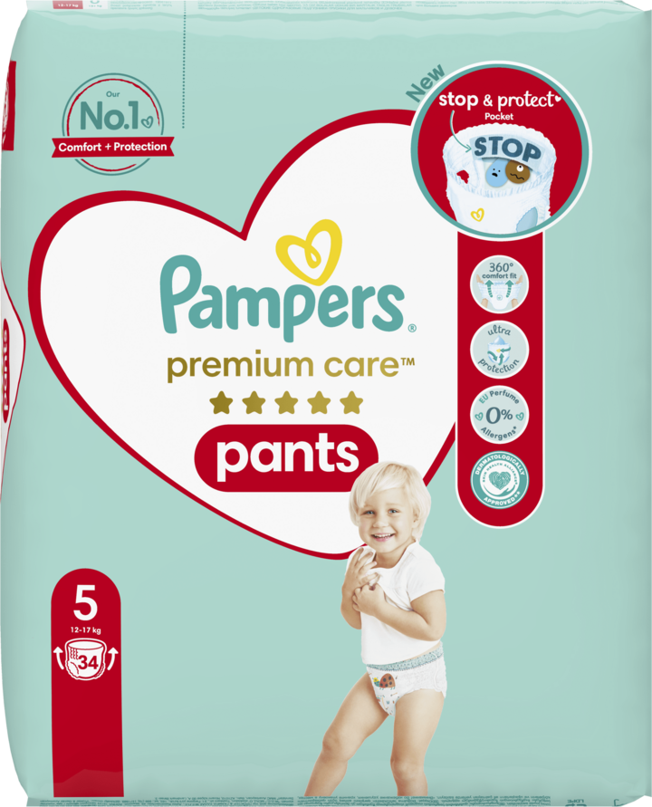 pierwsze pieluchy pampers