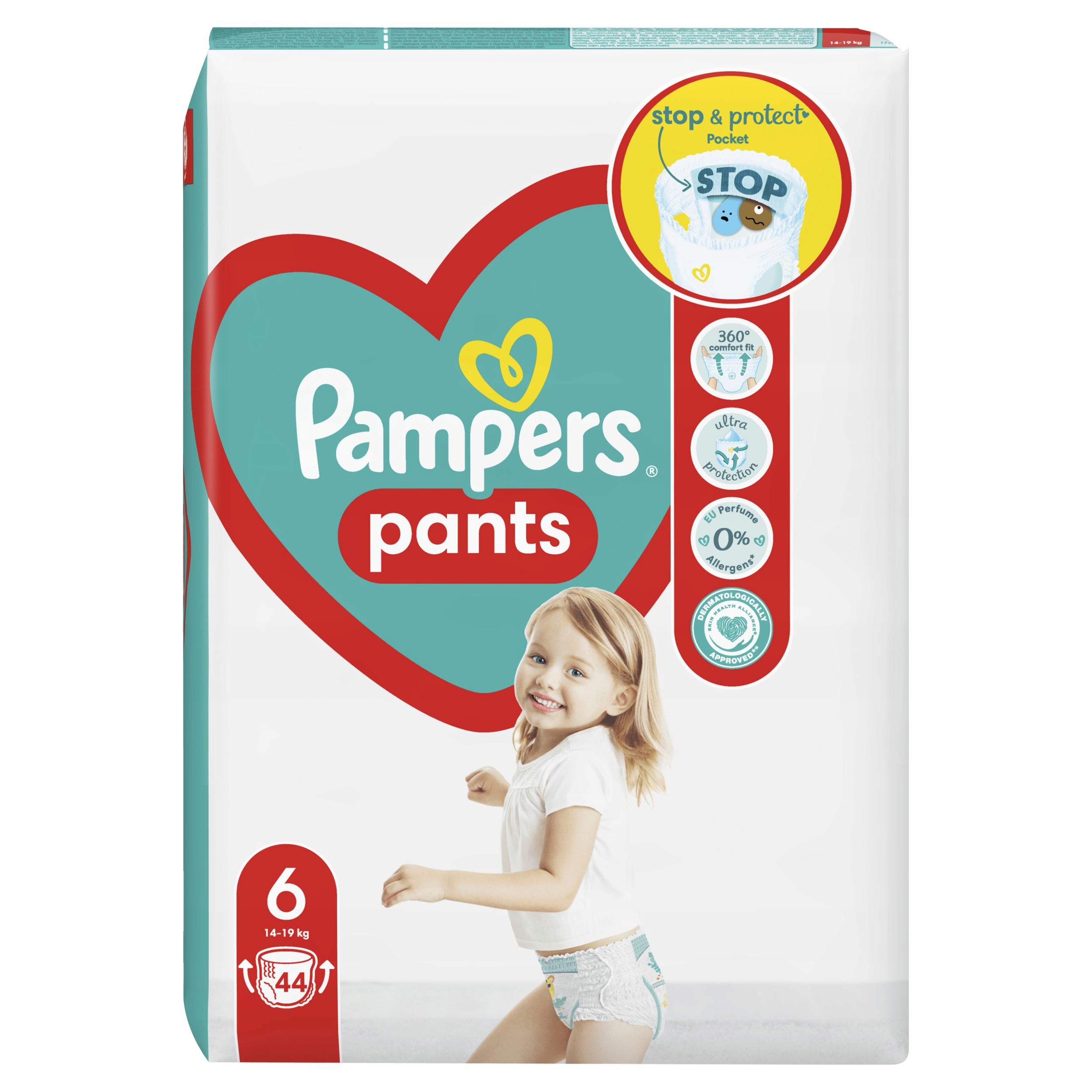 pampers 104 szt