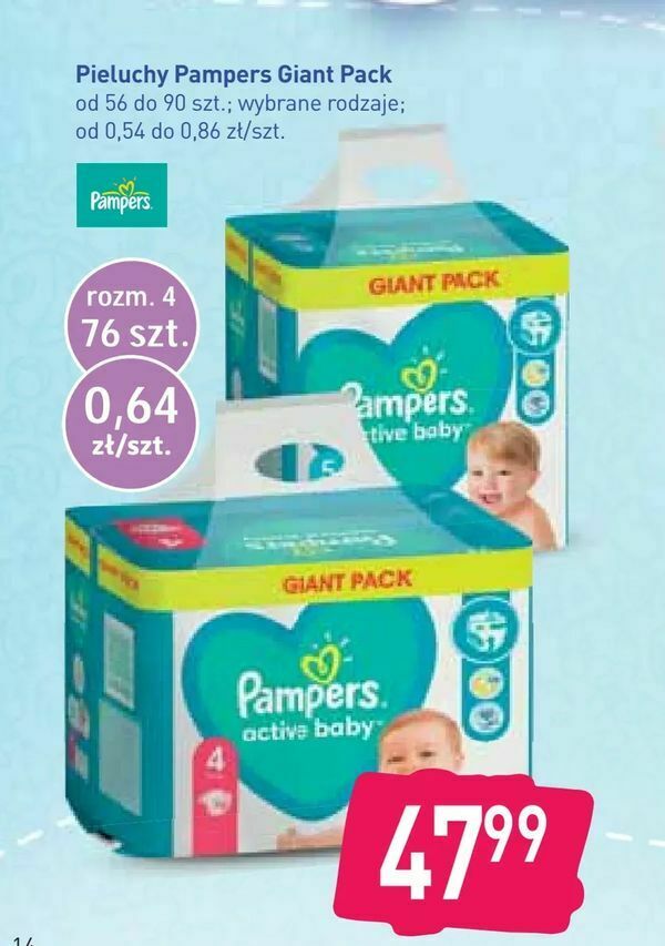 pampers pasek zmiana koloru