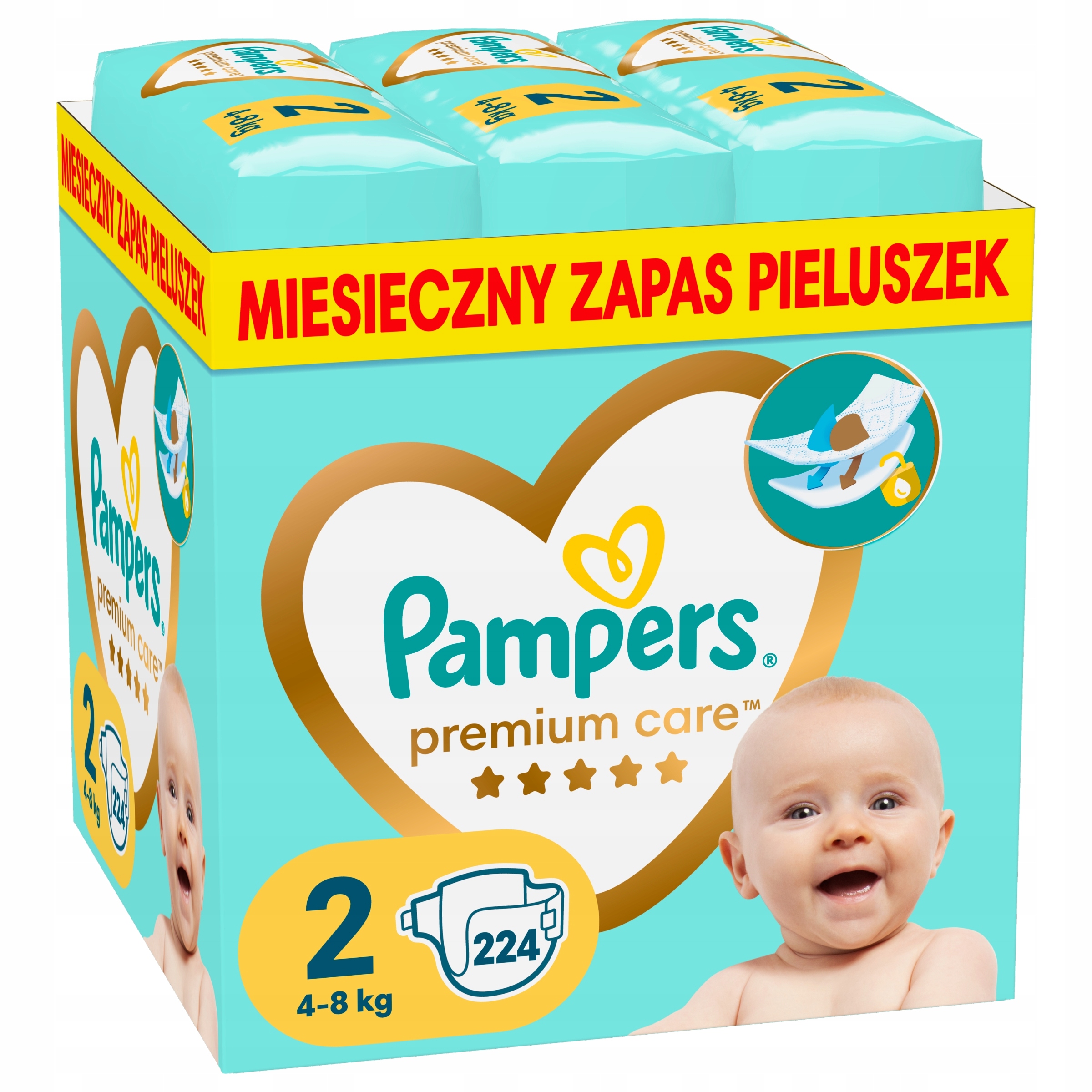 pampers active baby-dry 3 midi 74szt
