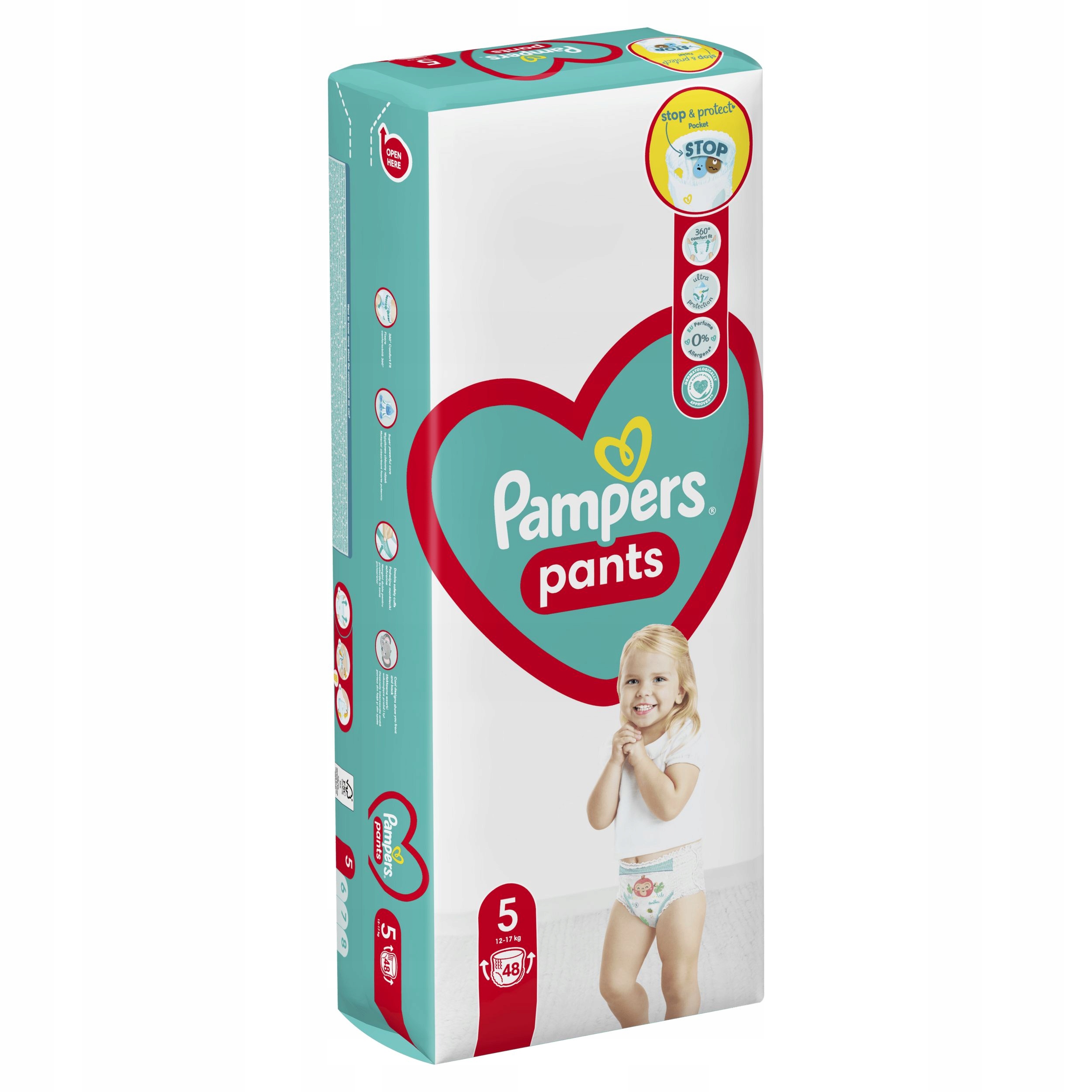 pampers rozmiar 4 allegro