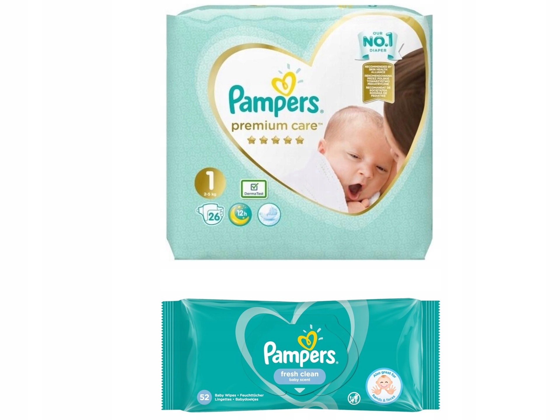 pampers premium care 1 22 szt