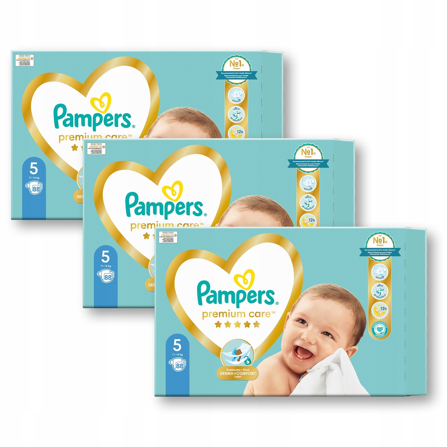 pampers pieluchy przedziały